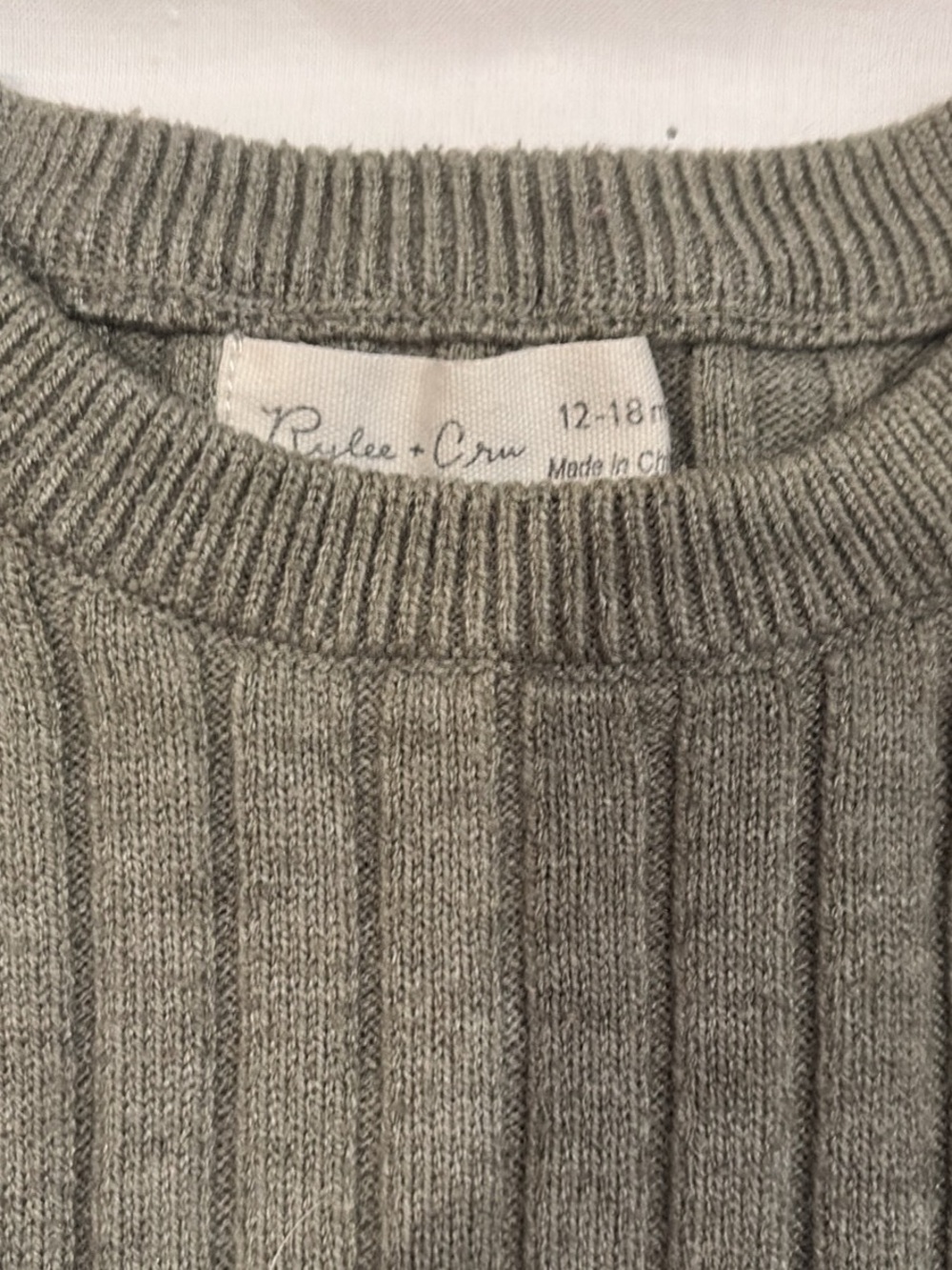 Rylee + Cru Sage Ribbed Knit Set - Picture 2 of 2